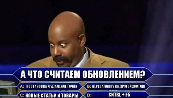 Как часто нужно обновлять сайт?