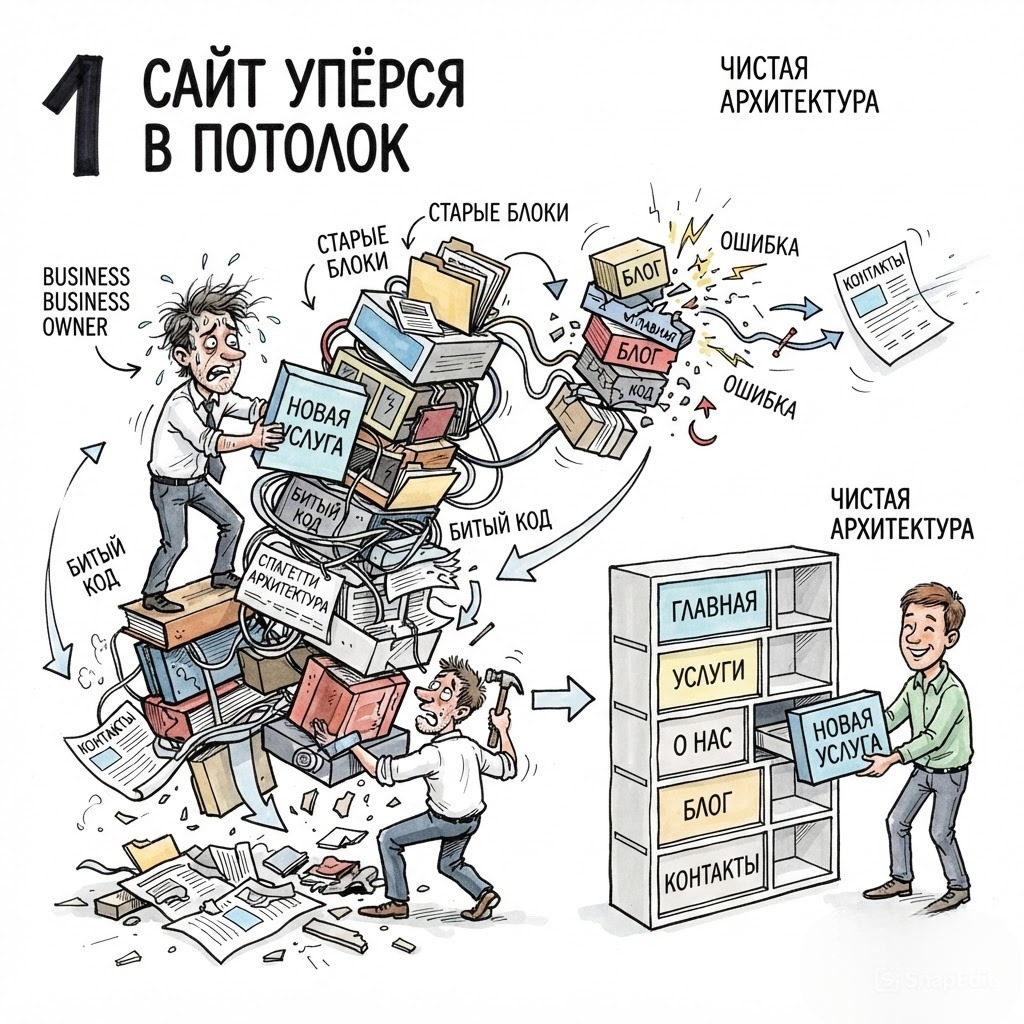 Как понять, что вашему сайту нужен не SEO, а новый сайт