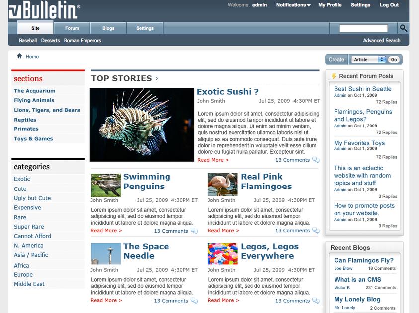 CMS Vbulletin