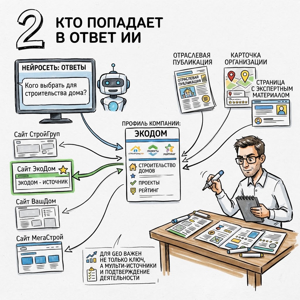 кт попадает в ответ ии