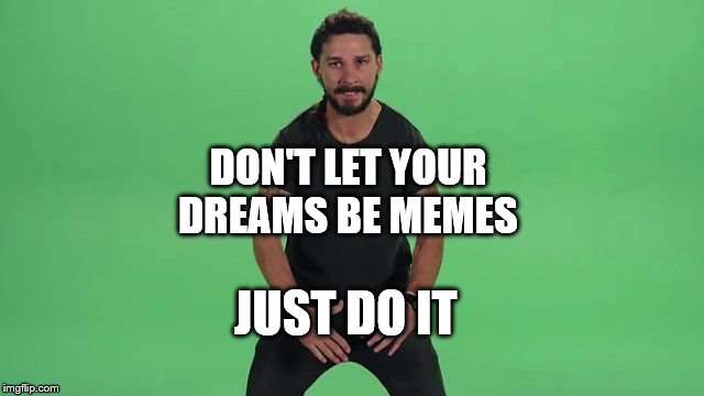 Just do it