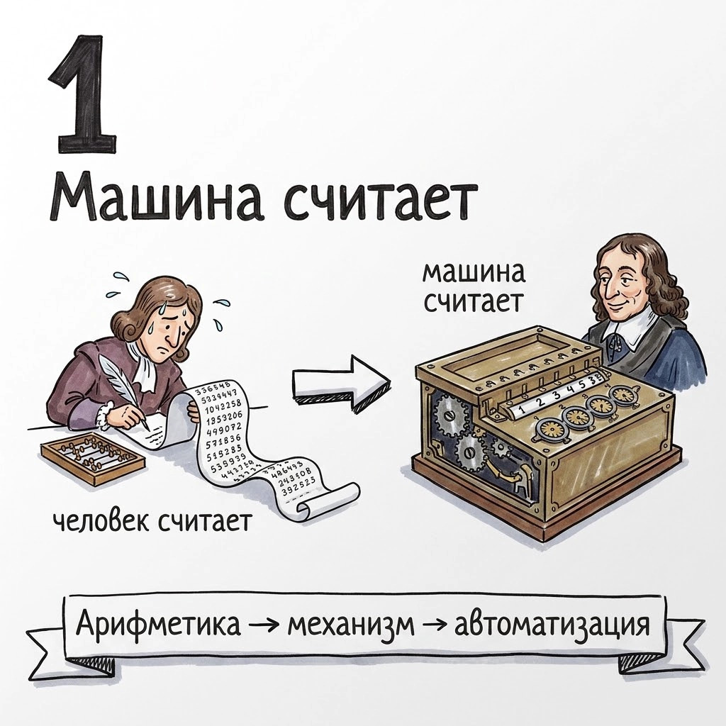 машина считает машина считает