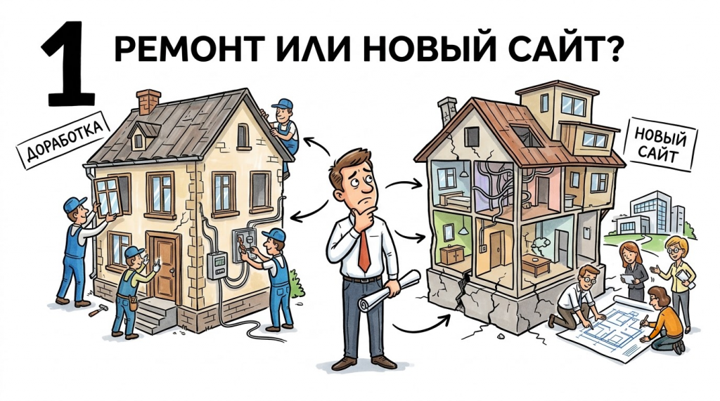 ремонт или новый сайт ремонт или новый сайт