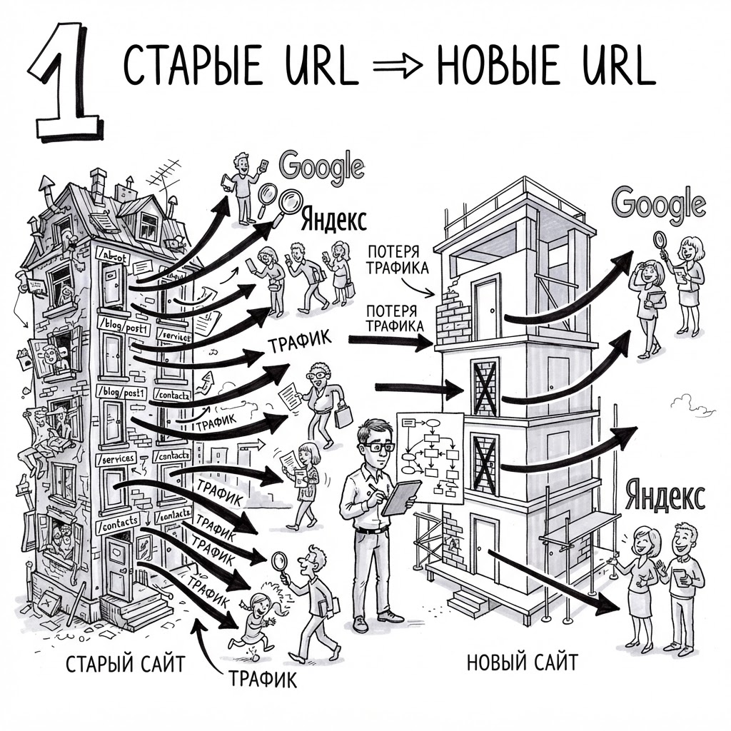 старые и новые url старые и новые url
