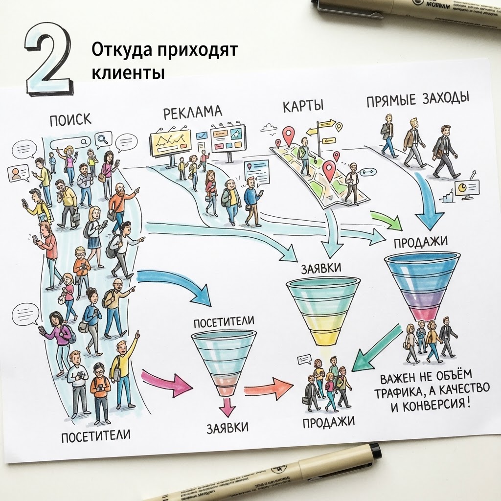 откуда приходят клиенты откуда приходят клиенты